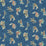 Osborne & Little Aquaria Indigo / Coral Fabric F8100-03