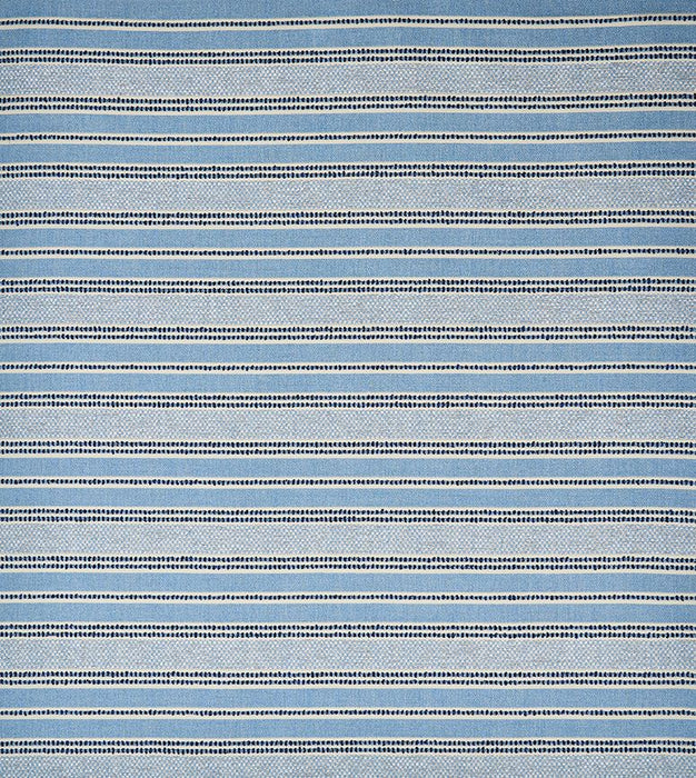 Osborne & Little Solana Stripe Indigo / Sky Fabric Sample F8102-02