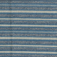 Osborne & Little Meridian Stripe Indigo Fabric F8104-02