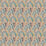 Osborne & Little Dufy Leaf Terracotta / Charcoal Fabric F8107-02