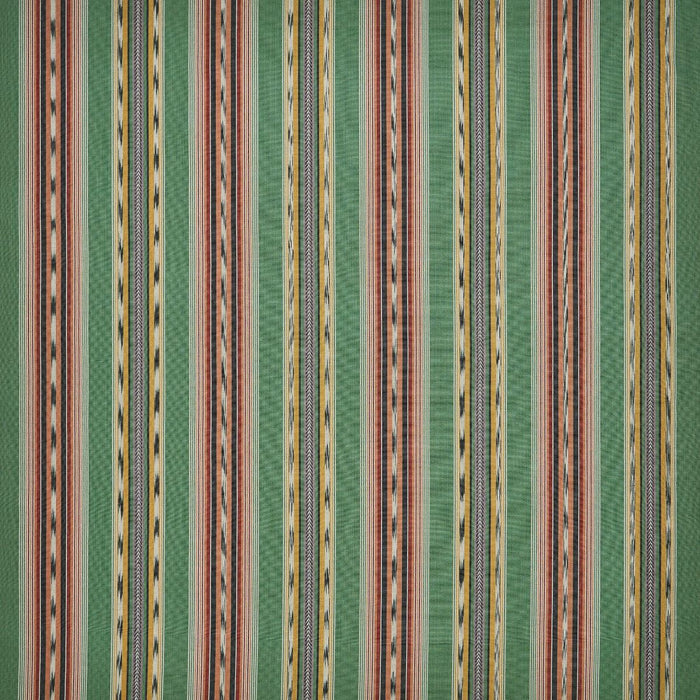 Osborne & Little Ombrone Celadon / Coral / Ochre Fabric Sample F8110-03