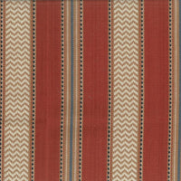 Osborne & Little Tanaro Brick Fabric F8112-01
