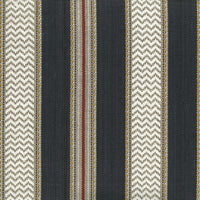 Osborne & Little Tanaro Charcoal Fabric F8112-03