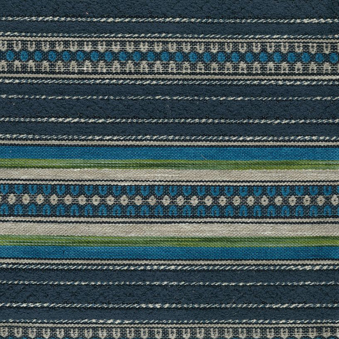 Osborne & Little Nera Indigo / Azure Fabric Sample F8113-03