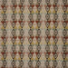 Osborne & Little Caledonia Aqua / Terracotta Fabric F8140-01