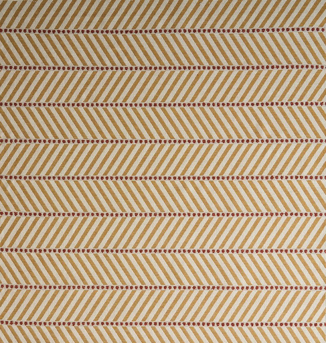 Osborne & Little Glencoe Ochre Fabric Sample F8142-01