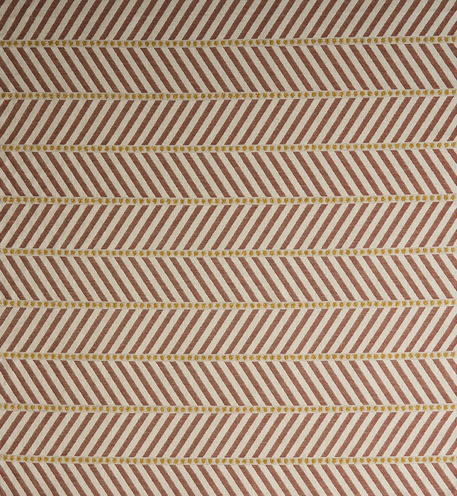 Osborne & Little Glencoe Terracotta Fabric F8142-03
