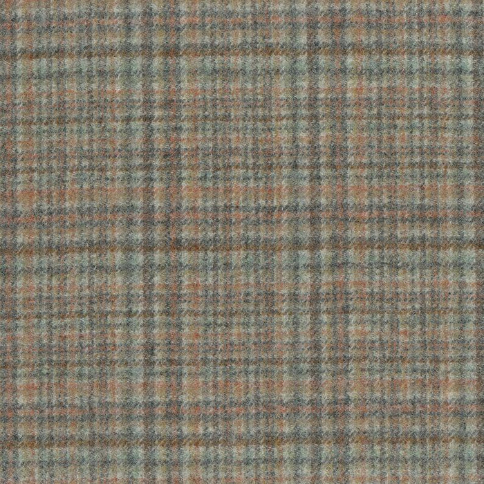Osborne & Little Brae Charcoal / Chestnut Fabric F8143-04