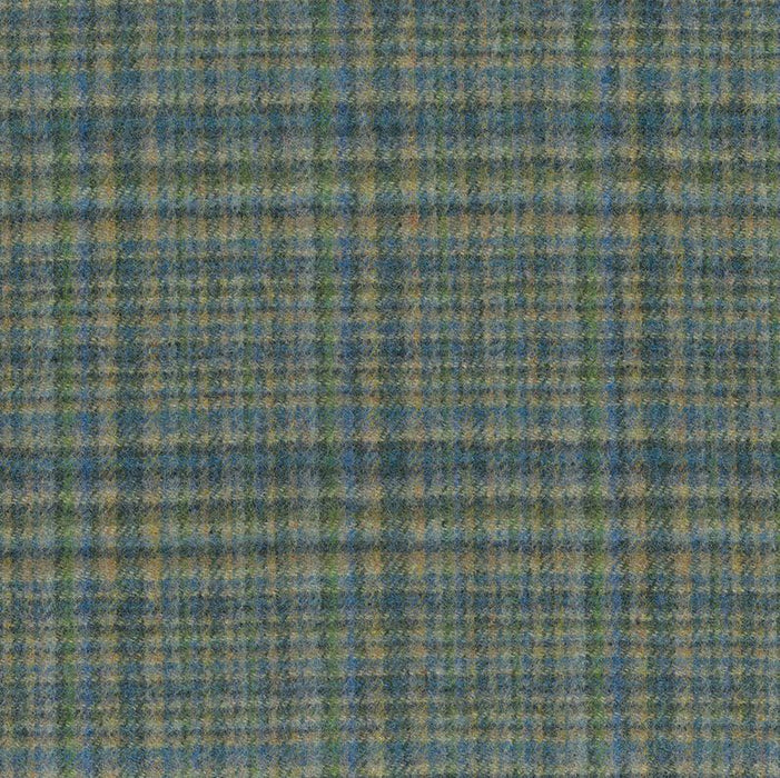 Osborne & Little Brae Leaf / Denim Fabric F8143-05