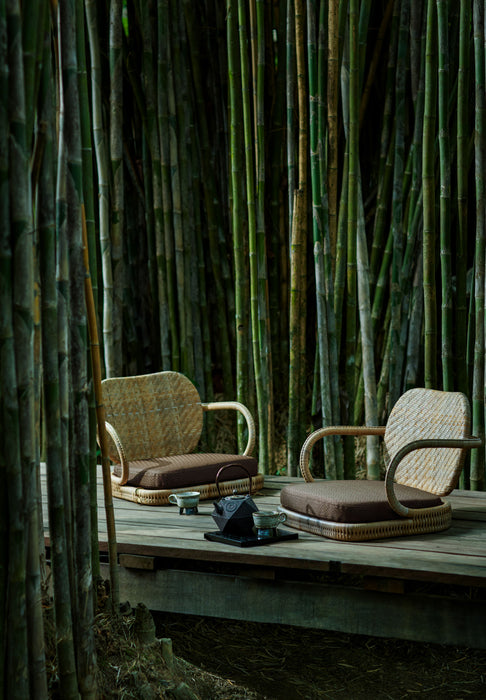 Jim Thompson Raffia Diamond Ecru Fabric Sample JT013922001