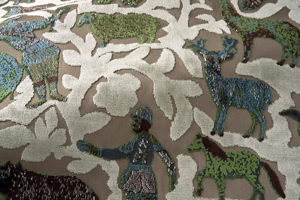 Pierre Frey Fauna Jade Fabric F3977001