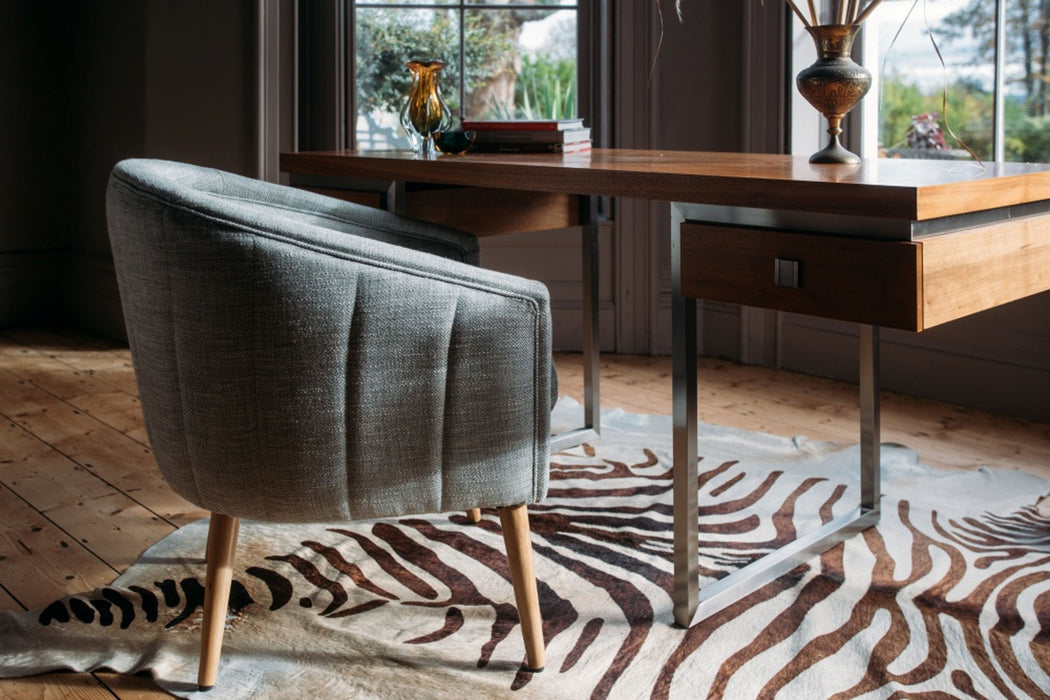 Fox Linton Tide Pool Blue Smoke Fabric FL010086006