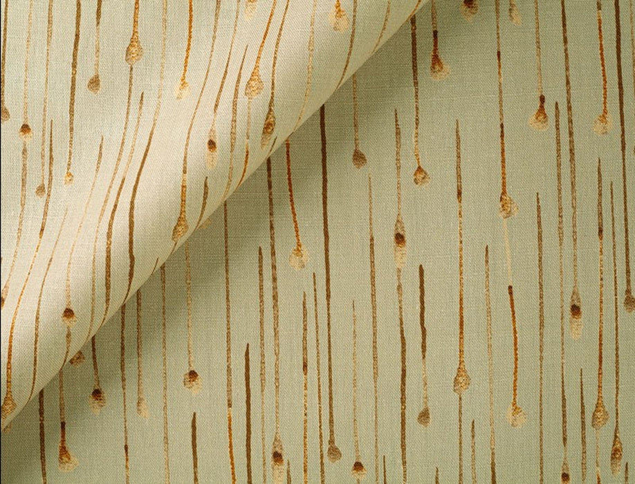 Jim Thompson Droplets Caramel Fabric Sample JT013478001