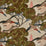 Mulberry Home Flying Ducks Velvet Sky Fabric Sample FD258.H22.0