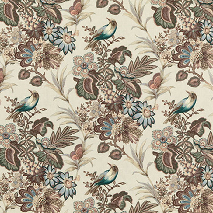 Mulberry Home Artist Garden Sage Fabric Sample FD303.S108.0