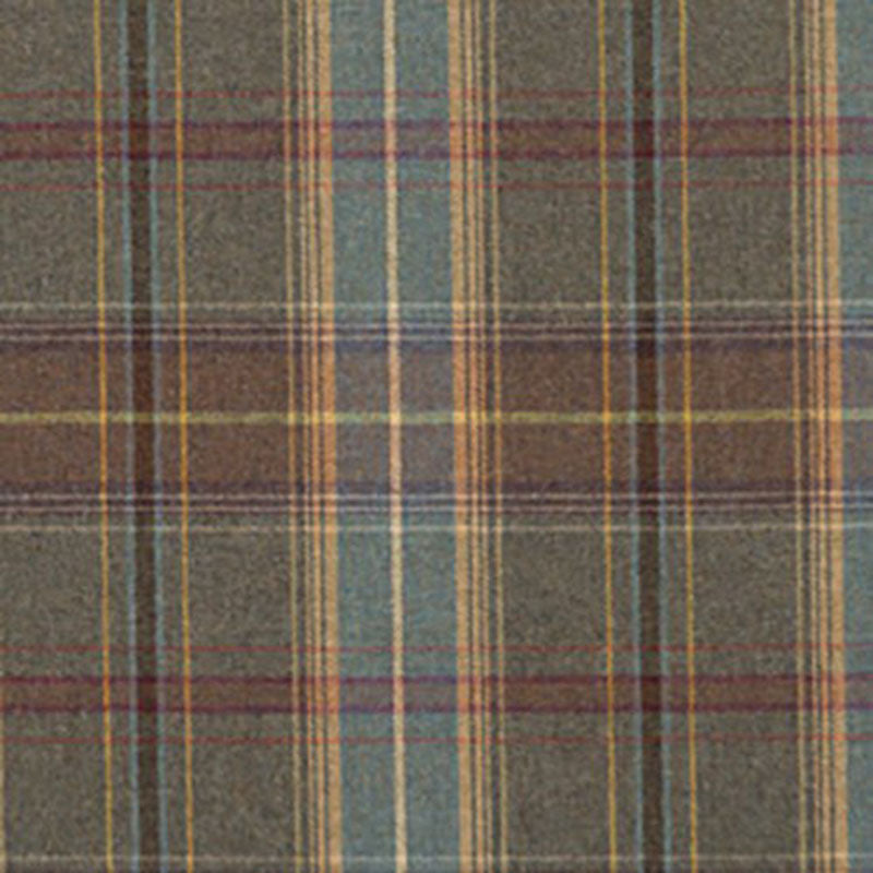 Mulberry Home Shetland Plaid Heather Fabric Sample FD344.A103.0