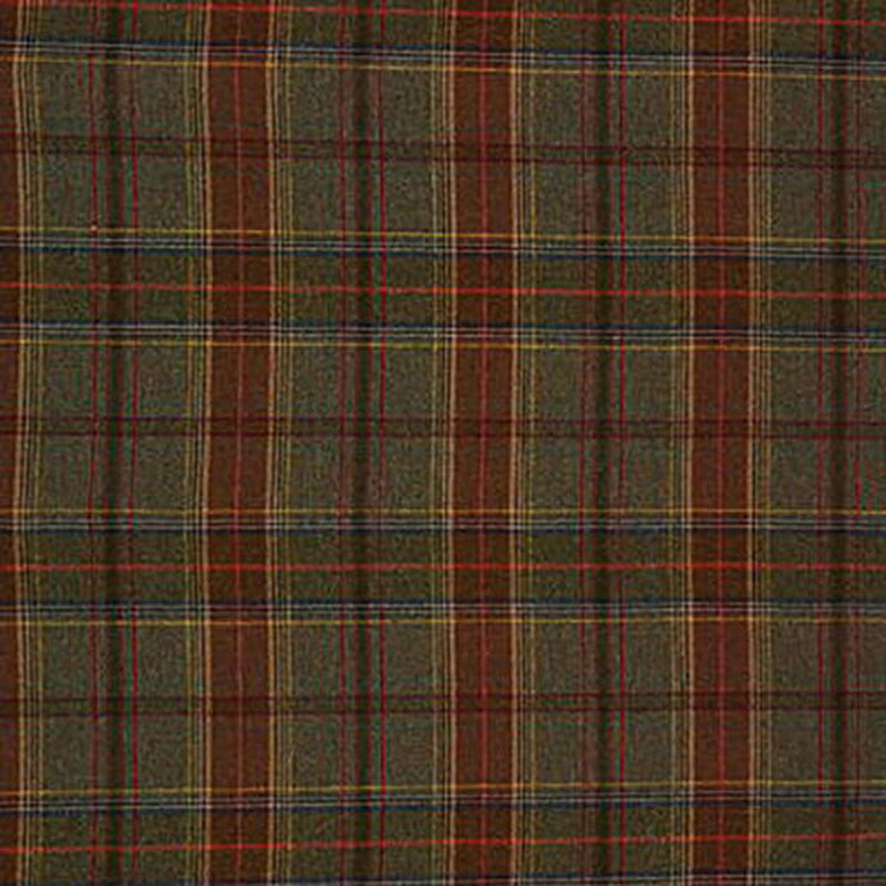 Mulberry Home Shetland Plaid Lovat Fabric Sample FD344.R106.0