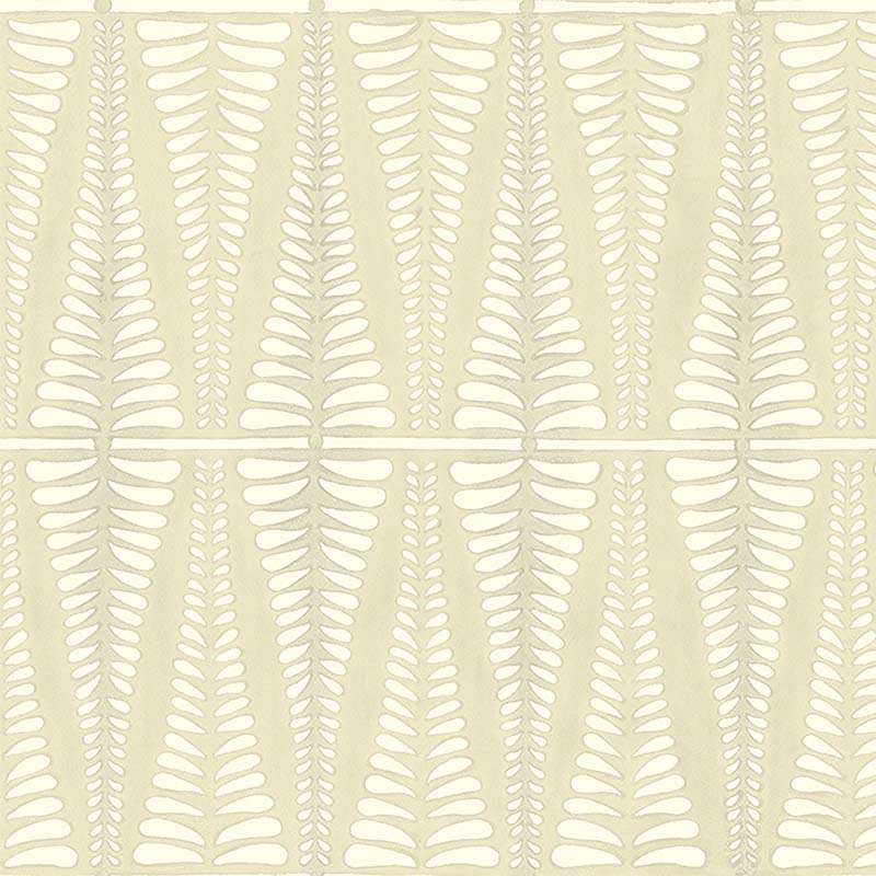 Galbraith & Paul Fern Oyster Wallpaper Sample