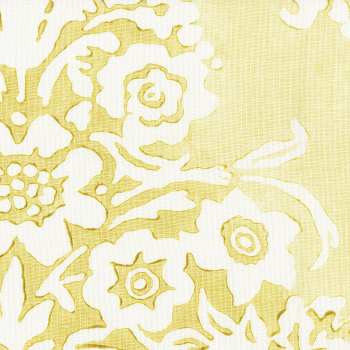 Galbraith & Paul Flora Citrine Fabric Sample