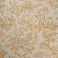 Marvic Textiles Four Continents Toile Saffron Fabric 6218-1