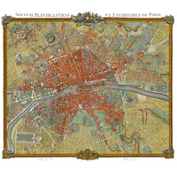 Pierre Frey Plan jaillot Archive Wallpaper FP995001