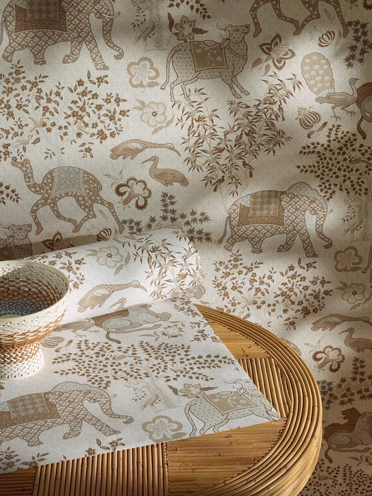 Pierre Frey Jardin De Mysore Nuage Wallpaper Sample FP310005