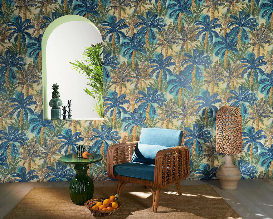 Pierre Frey Tahiti Oasis Wallpaper Sample FP015001