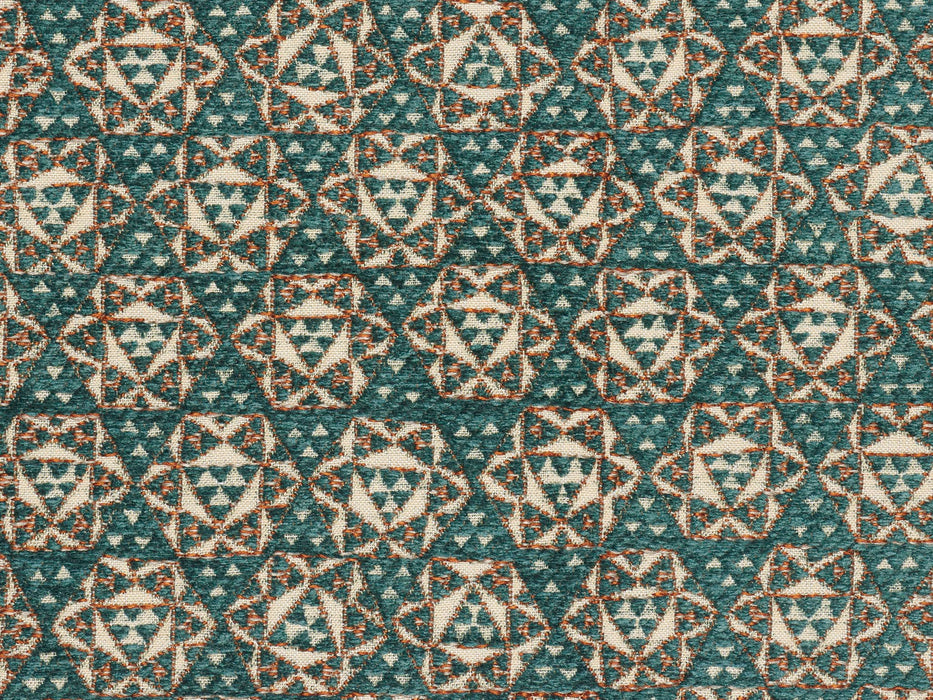 Le Manach Isfahan Fabric Sample L5025_ISFAHAN_C535_N3158_FE