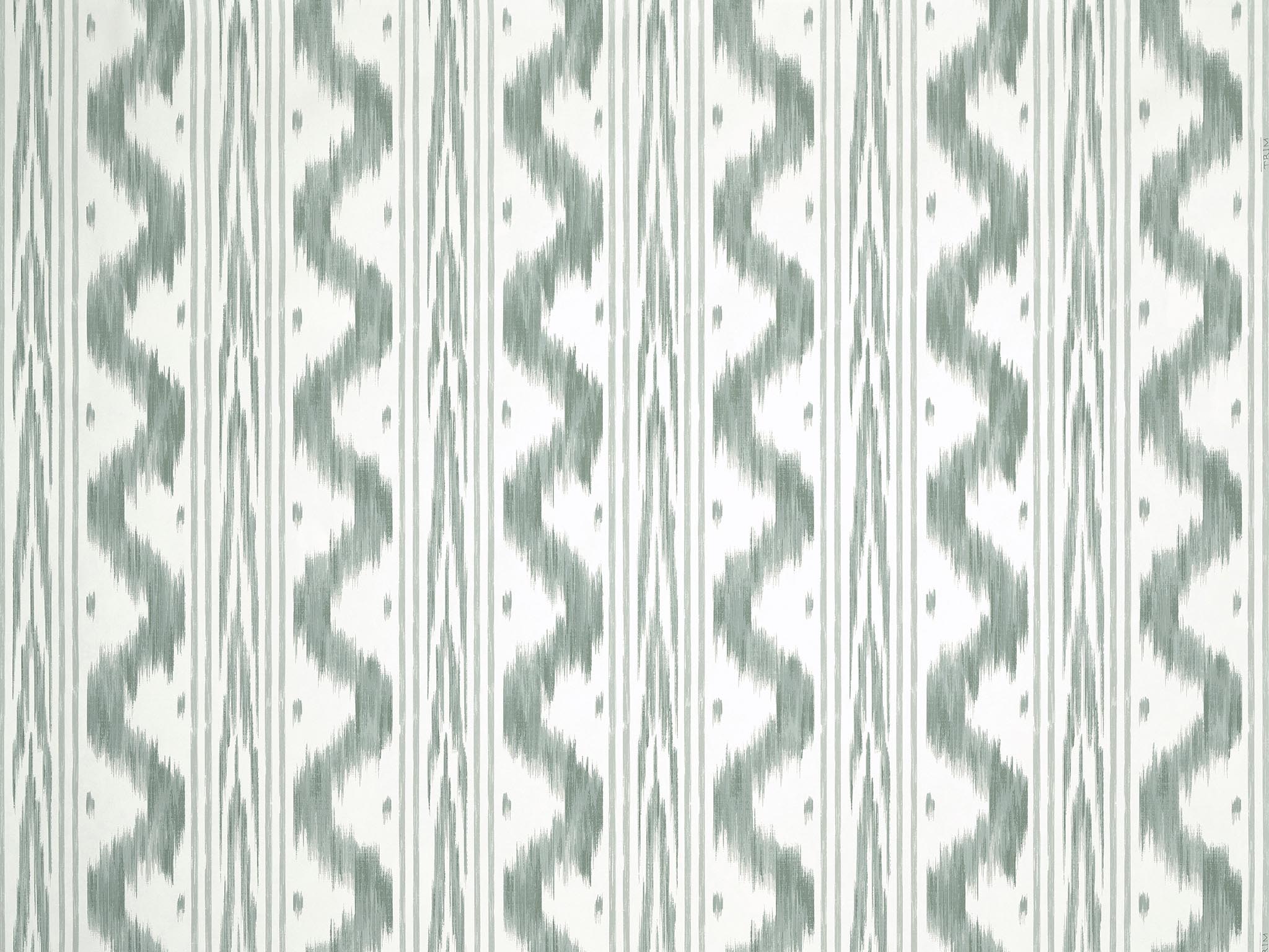 Pierre Frey Toile De Nantes Intisse Celadon Wallpaper Sample FP946005
