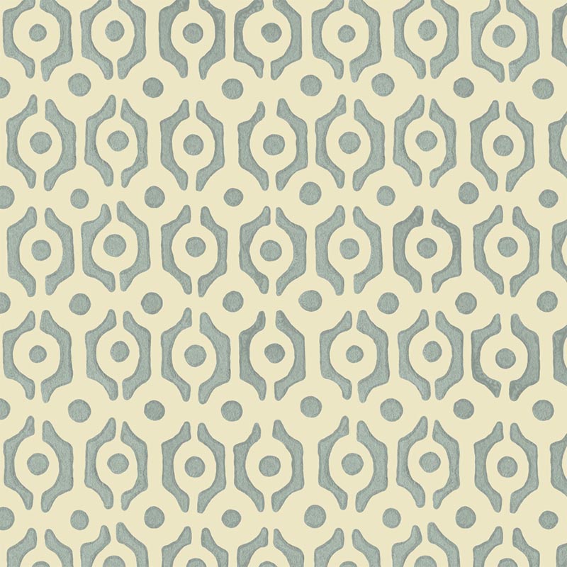 Galbraith & Paul Links Robin''s Egg Wallpaper Sample