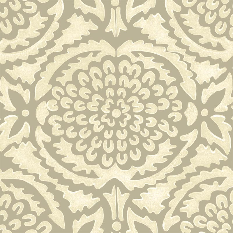 Galbraith & Paul Pomegranate Latte Wallpaper Sample