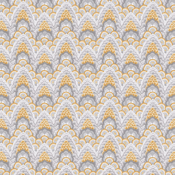 Gaston Y Daniela Ganges Ocre Fabric Sample GDT5543.004.0