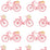 Gaston Y Daniela Bicicletas Rosa Wallpaper Sample GDW5435.001.0