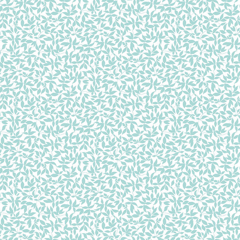 Gaston Y Daniela Hiedra Aqua Wallpaper Sample GDW5444.001.0