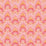 Gaston Y Daniela Ganges Rosa/Naranja Wallpaper Sample GDW5447.003.0