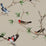 Gaston Y Daniela Villa Fiori Tostado/Negro Wallpaper Sample GDW5104.004.0
