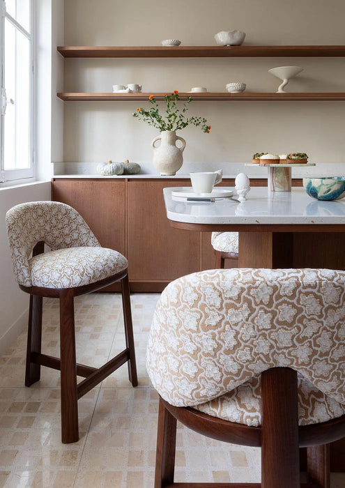 Le Manach Nympheas Outdoor Vegetal Fabric L4007003