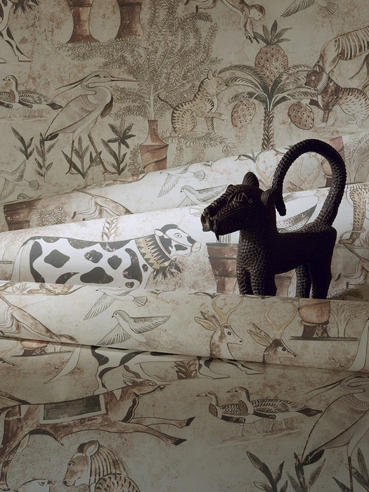 Pierre Frey Sur Le Nil Papyrus Wallpaper Sample FP482002