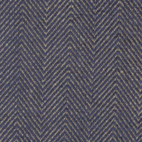 Calvin Harper Herringbone Navy Fabric 12029