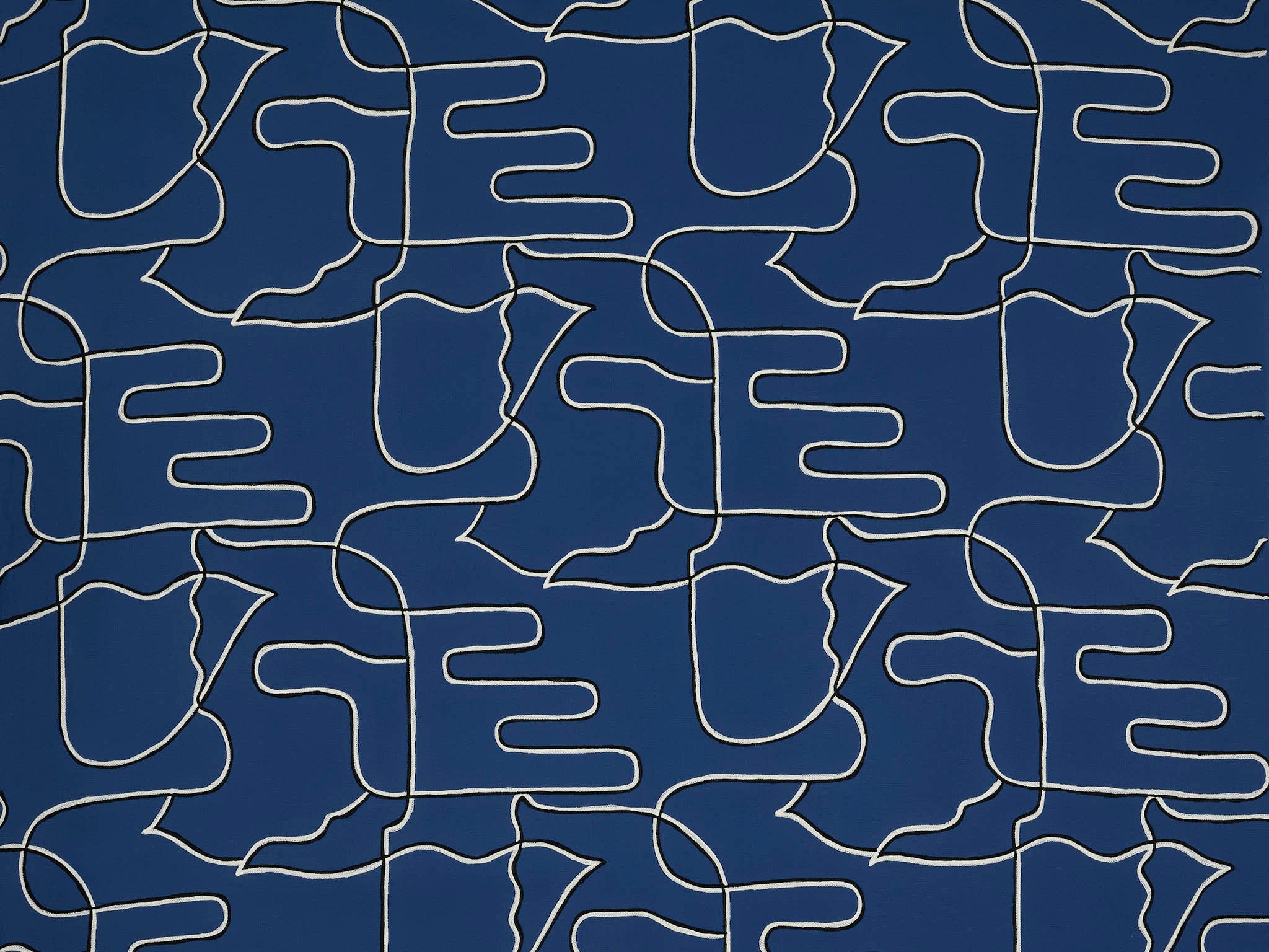 Pierre Frey Les Mouettes Ocean Fabric F3524004