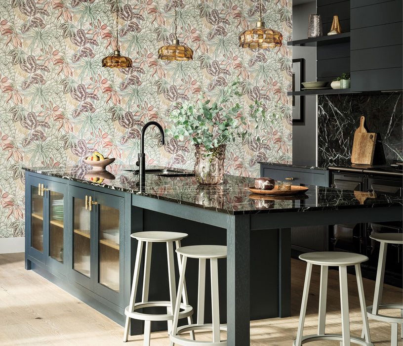 Osborne & Little Hothouse Leaf Wallpaper W8032-02