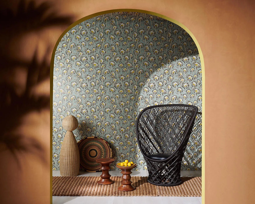 Pierre Frey Varaderos Ocean Wallpaper Sample FP014002