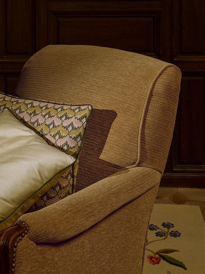 Braquenie Talmont Ble Fabric Sample B7655001