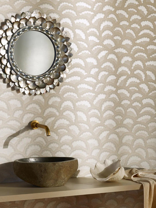 Pierre Frey Arlesienne Porcelaine Wallpaper Sample FP786006