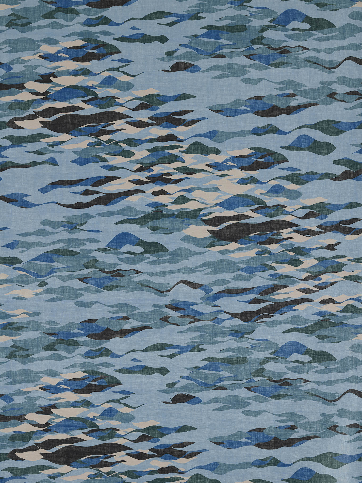 Pierre Frey Clapotis Grand Large Wallpaper Sample FP792003