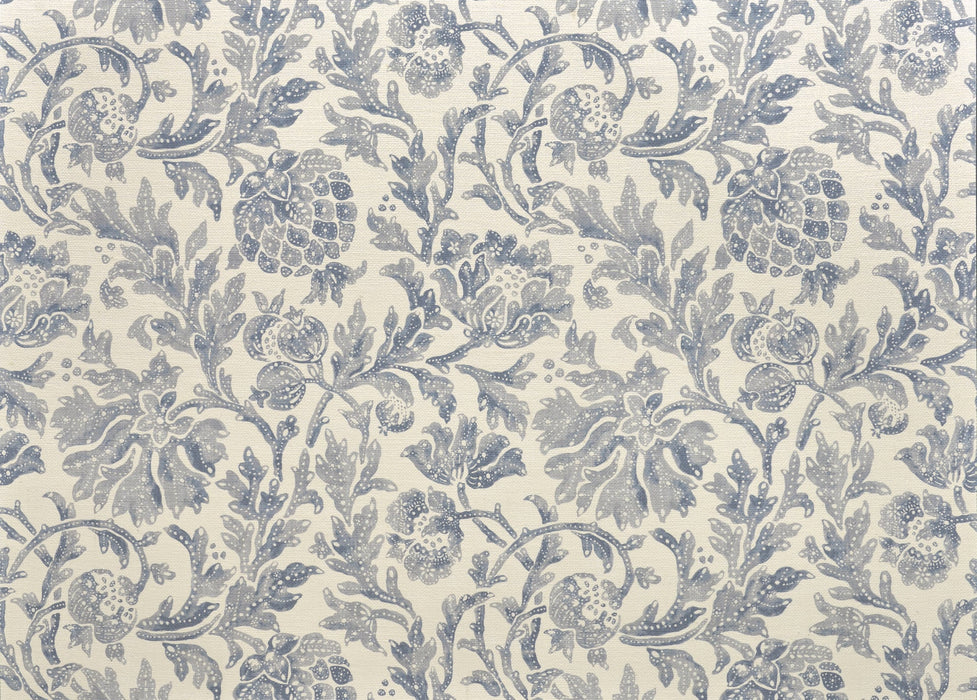 Pierre Frey Les grenades Indigo Wallpaper Sample FP268003
