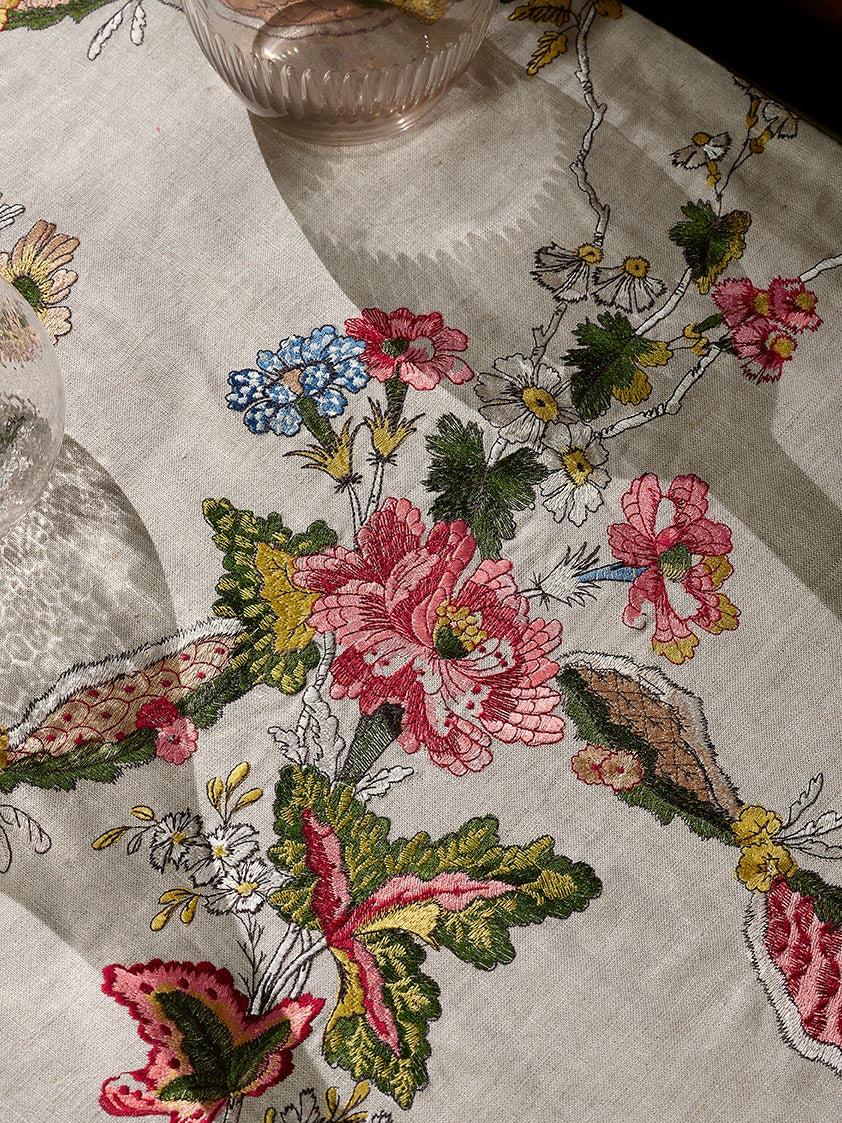 Braquenie Mirande Multicolore Fabric Sample B7674001