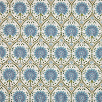 Braquenie Tajmahal Bleu Vert Fabric B1853004