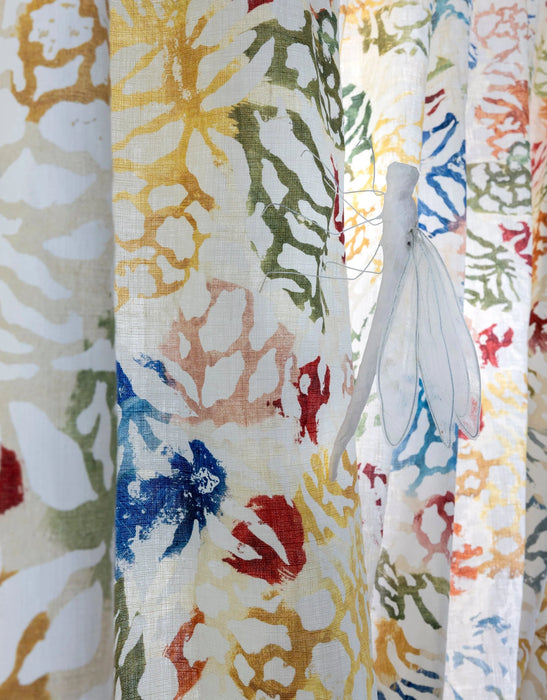 Pierre Frey Les pivoines Original Fabric Sample F4131001