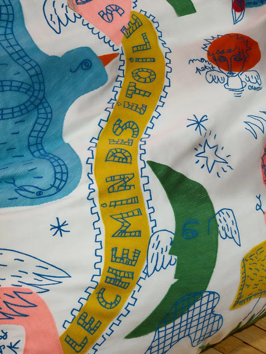 Pierre Frey Le Chemin Des Etoiles Multicolore Fabric Sample F4026001